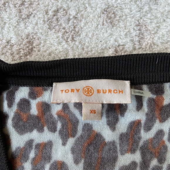 Tory Burch leopard cardigan - Picture 2 of 4